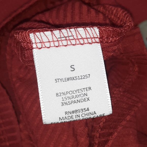 🧡 No Comment Womens Ribbed Dress - Picture 4 of 6